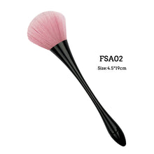 Nail dust brush set 6 styles professional makeup kabuki powder kit
