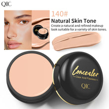 Full coverage concealer waterproof sweat-proof long-lasting formula.
