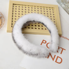 2026 Hot Sale Women Luxury winter 100% Real Mink Fur Headbands High Quality Real Fur Hair Band Lady Fashion Hair Hoop Furry Gift