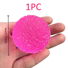 squishy fidget toy – blue ice ball mochi sensory stress relief toy