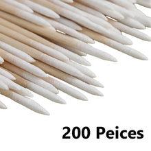 Double-ended cotton swabs nail art eyeliner correction tool