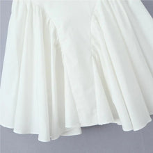 Elegant White Bodycon Dress Backless