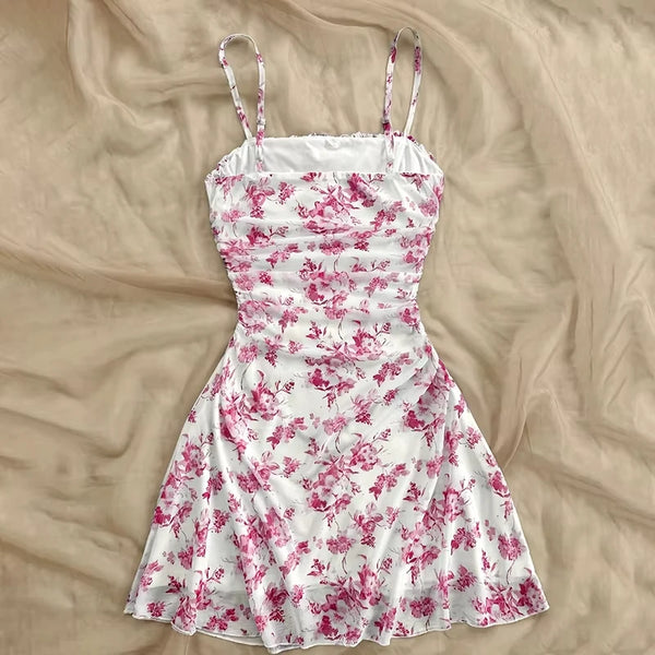 Summer Floral Mini Dress