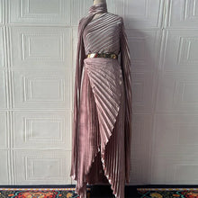 Batwing Sleeve Split Dresses
