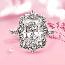 Oval Pigeon Egg Cube Zirconia Ring