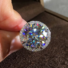 Oval Pigeon Egg Cube Zirconia Ring