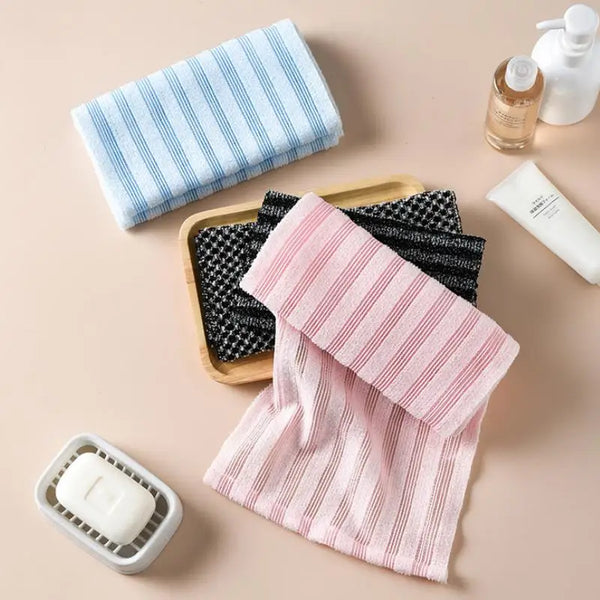 Japanese Exfoliating Bath Towel Ultra-Long Shower Scrubber