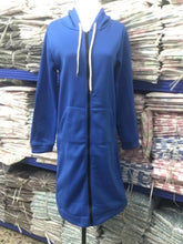 Long Sleeve Mid-Length Sweatshirt Fleece Jacket