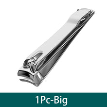 Splash resistant nail clippers, stainless steel scissors for nail beauty tools, for hard nails, wide and durable knives