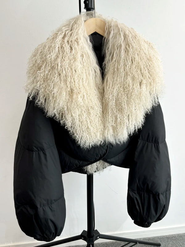 Natural Real Mongolian Sheep Jacket