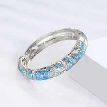 Floral Enamel Bracelets