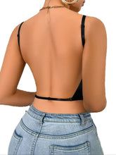 1 Piece Women Backless Bra Solid Smooth Gathered Underwear U & X Back Design Adjustable Straps Dress Bra