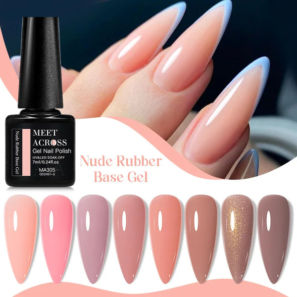 7ml Rubber Base Nail Gel Polish