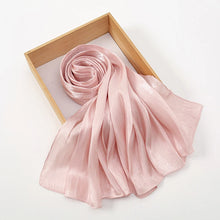 Newest Plain Shimmer Hijab Silk Wrinkle Scarf Muslim.