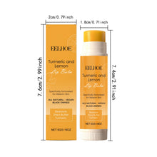 turmeric lemon lip balm – hydrating brightening formula