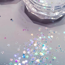 nail glitter stars – 1mm mini sparkling pentagram nail art decoration