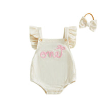 baby birthday romper