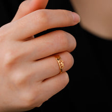 Plated Glossy MAMA Rings