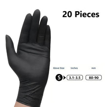 disposable nitrile gloves – latex free for nail manicure salon and tattoo use