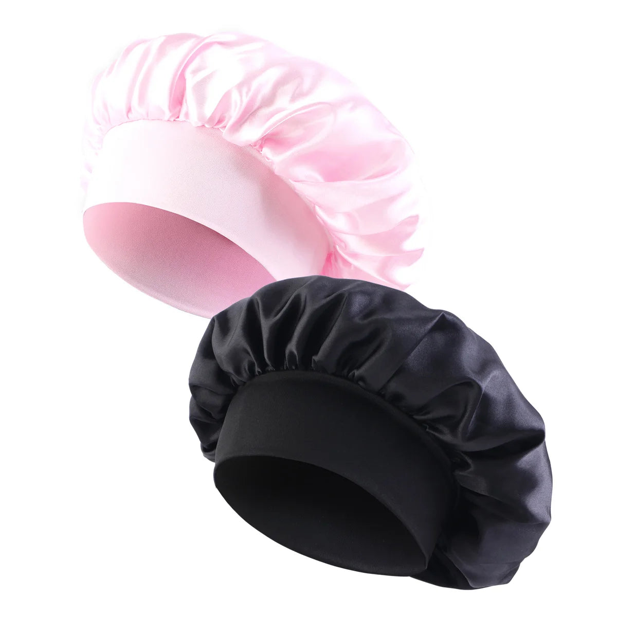 Satin Wide Brim Nightcap