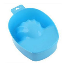 Nail soak bowl manicure hand wash remover basin DIY salon spa tool