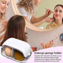 Transparent Makeup Sponge Holder Dustproof