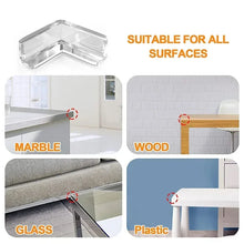 corner edge protector – soft transparent silicone baby safety guard for tables