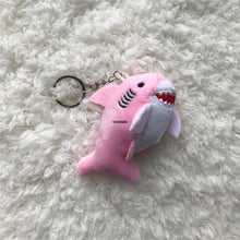 shark plush toy – 8cm small plush shark doll in 3 colours