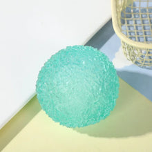 squishy fidget toy – blue ice ball mochi sensory stress relief toy