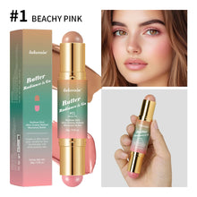 Headed Bronzer Blush for Cheeks/ Eyes Lips
