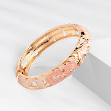 Floral Enamel Bracelets