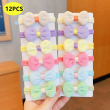 elastic hair bands for girls – flower style hair rings party set