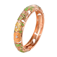 Floral Enamel Bracelets
