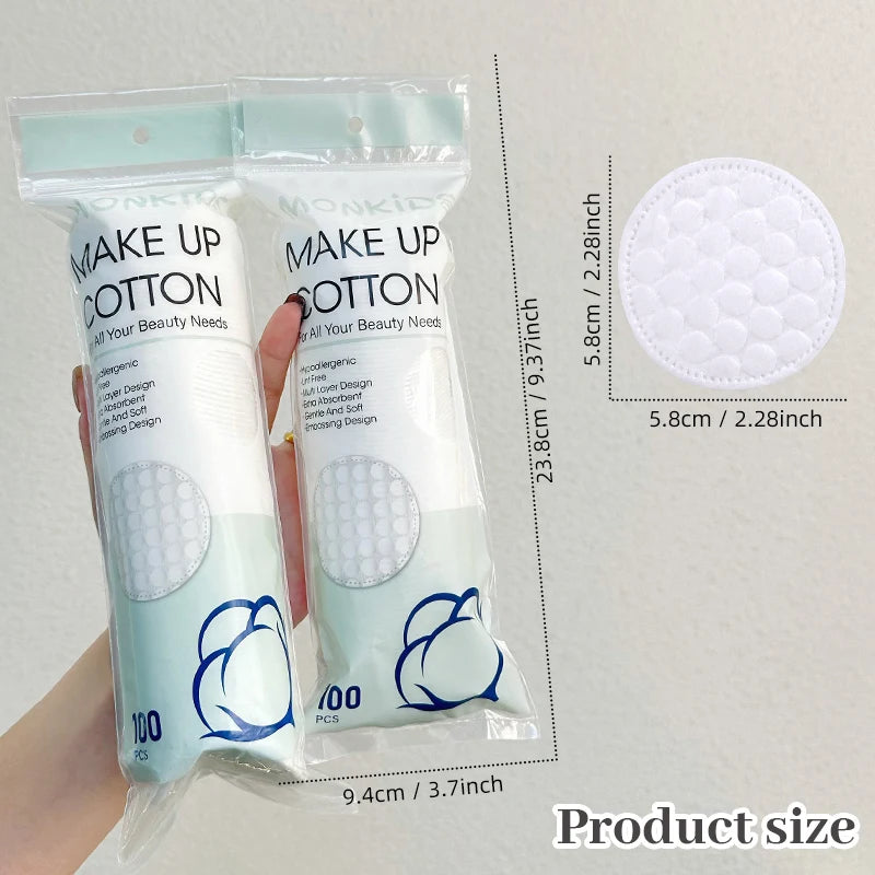 Soft and Breathable round cotton pad