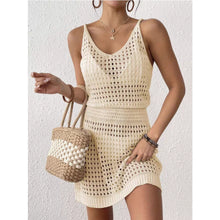White Sleeveless V-Neck Women Dress