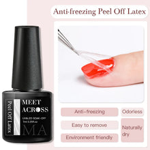 MEET ACROSS 8 Colors Mirror Gel Nail Polish Long-lasting Quick-drying Metallic Gold Silver Red Semi Permanent Varnish Nail Art