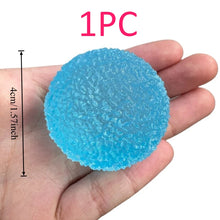 squishy fidget toy – blue ice ball mochi sensory stress relief toy