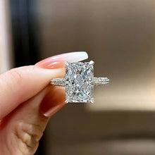 Oval Pigeon Egg Cube Zirconia Ring