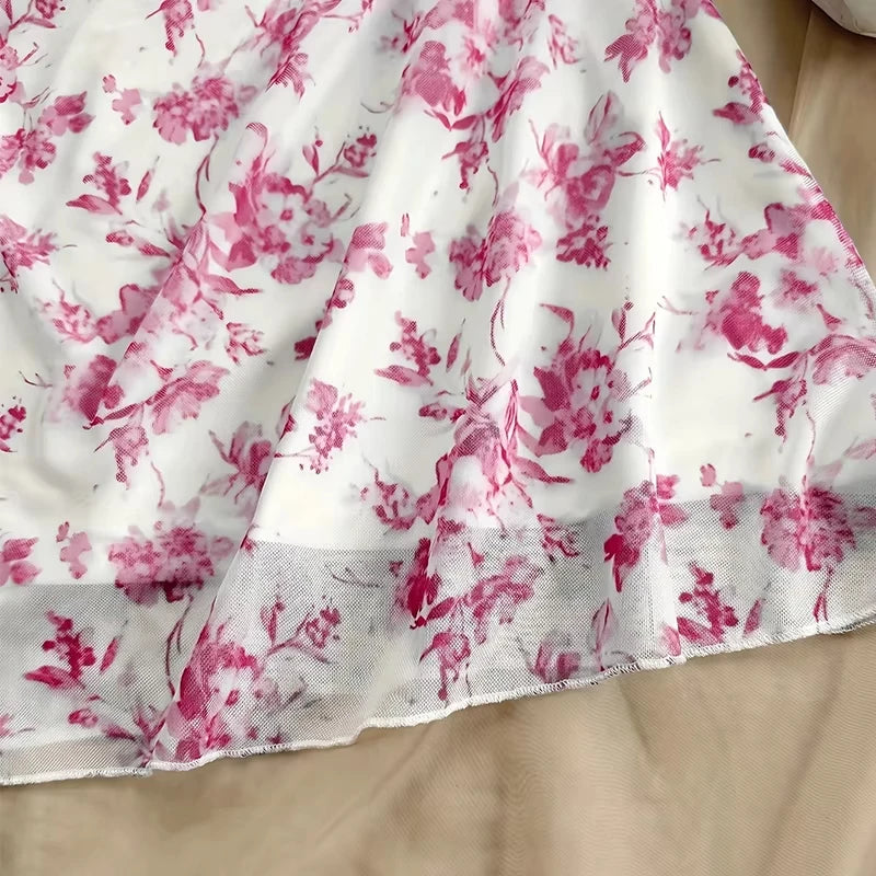 Summer Women Floral Mini Dress