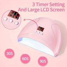 Professional USB Electric Nail Drill Polish File Kit with UV LED Nail Lamp Gel Manicure Dryer Lamp Acrylic Starter Set