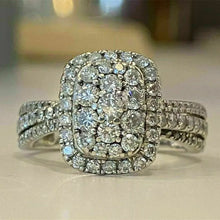 Oval Pigeon Egg Cube Zirconia Ring
