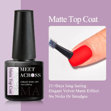 MEET ACROSS 8 Colors Mirror Gel Nail Polish Long-lasting Quick-drying Metallic Gold Silver Red Semi Permanent Varnish Nail Art