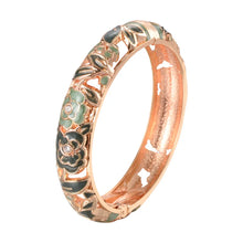 Floral Enamel Bracelets