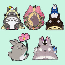 Mix 5pcs/set Grey Genie Enamel Pin Lovely Brooches For Lapel Pins Badge on Backpack Clothing Accessories Fashion Jewelry Gifts