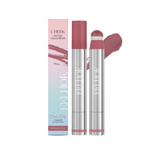 Liquid blush cream showing lightweight buildable formula texture.
