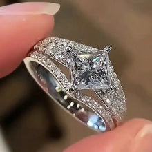 Oval Pigeon Egg Cube Zirconia Ring