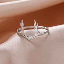 Deer Antler Shape Ring