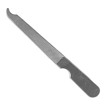 nail file and buffer – 3pcs stainless steel manicure tool set 92mm