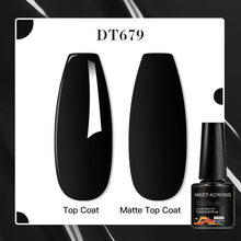 MEET ACROSS 8 Colors Mirror Gel Nail Polish Long-lasting Quick-drying Metallic Gold Silver Red Semi Permanent Varnish Nail Art