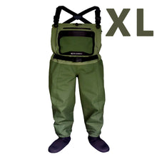 5 Layer Breathable Waterproof Fly Fishing Chest-High Waders Stockingfoot High Pant Wader Durable Duck Hunting Wading Pants